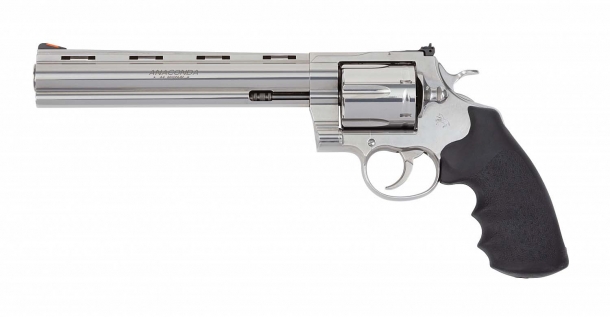 Colt Anaconda revolver: back by popular demand New Colt Anaconda revolver, left side