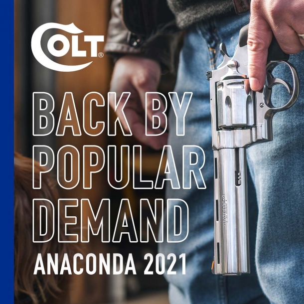 Colt Anaconda revolver: back by popular demand Colt Anaconda revolver: back by popular demand