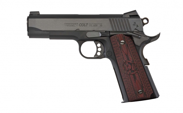 Colt New Models for 2016 Colt 1911 Lightweight Commander semiauto pistol, available in 9mm or . 45 ACP calibers