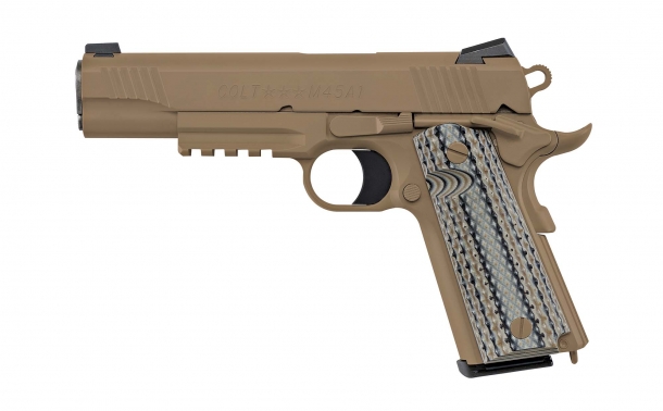 Colt New Models for 2016 Colt 1911 M45A1 semiauto pistol .45 ACP caliber