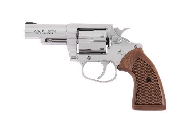 Colt's new revolvers and rifles for 2024 Colt Viper .357 Magnum double-action revolver – left side