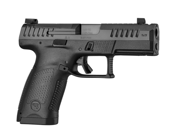 CZ P10C Ported: a new compensated striker-fire pistol CZ P10C Ported 9mm Luger semi-automatic pistol – right side