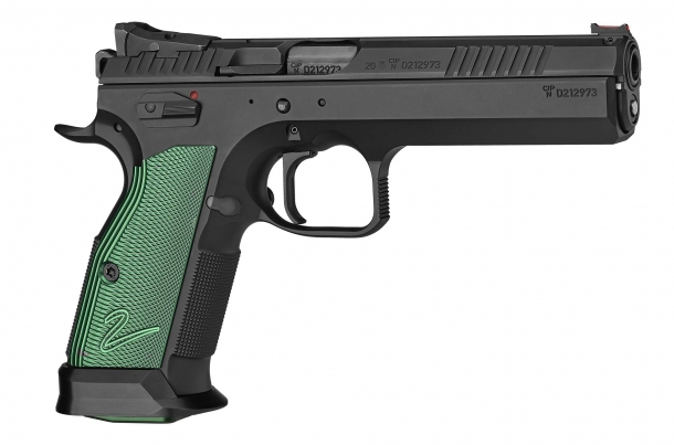 Pistola CZ TS2: nuova generazione per la Divisione Standard CZ TS2 Racing Green