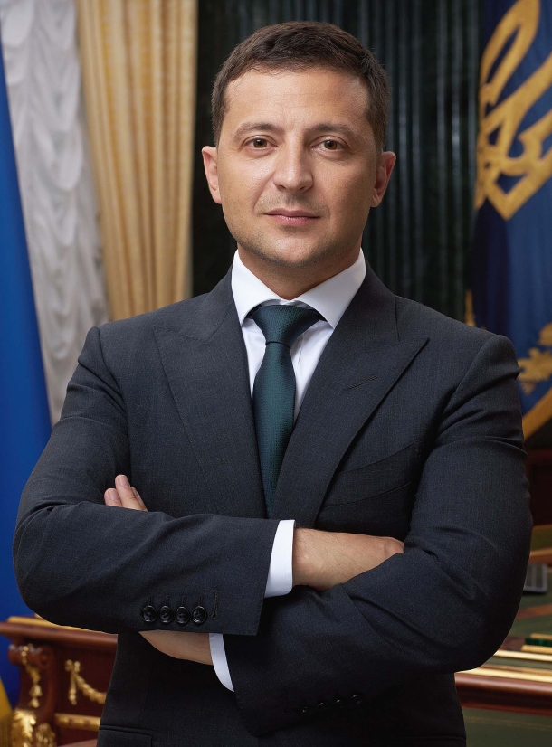 CZ-75 "Order of the White Lion": a Czech pistol for Volodymyr Zelensky Volodymyr Oleksandrovych Zelensky, President of Ukraine