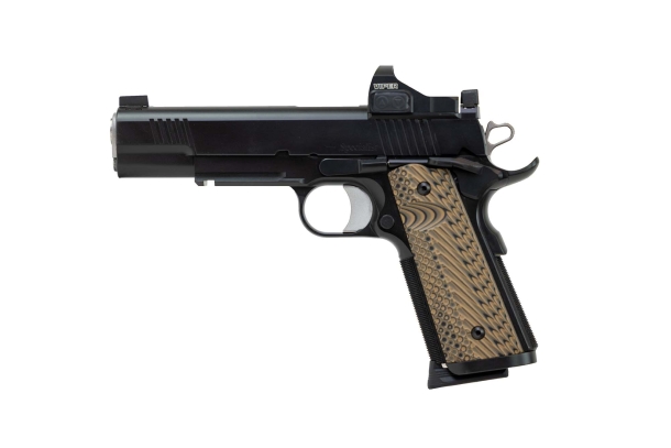 Dan Wesson Specialist Optics-Ready pistol: custom-quality convenience in a tactical 1911 Dan Wesson 1911 Specialist Optics Ready pistol – left side