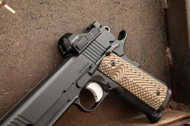 Dan Wesson Specialist Optics-Ready pistol: custom-quality convenience in a tactical 1911 Dan Wesson Specialist Optics-Ready pistol: custom-quality convenience in a tactical 1911