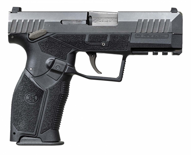 FN HiPer: a new generation of service pistols FN HiPer 9mm Luger semi-automatic pistol – right side