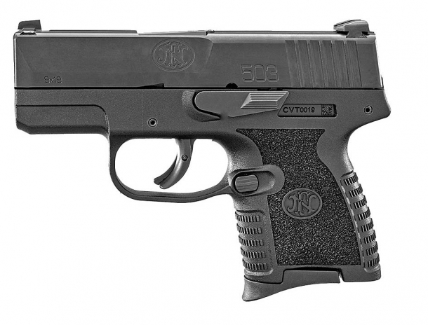 FN America: the new FN 503 concealed carry pistol FN 503 9mm concealed carry pistol, left side
