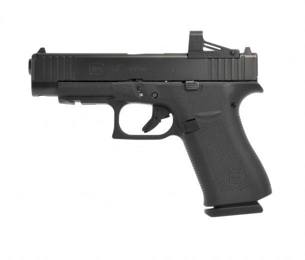 Glock 48 MOS pistol, left side