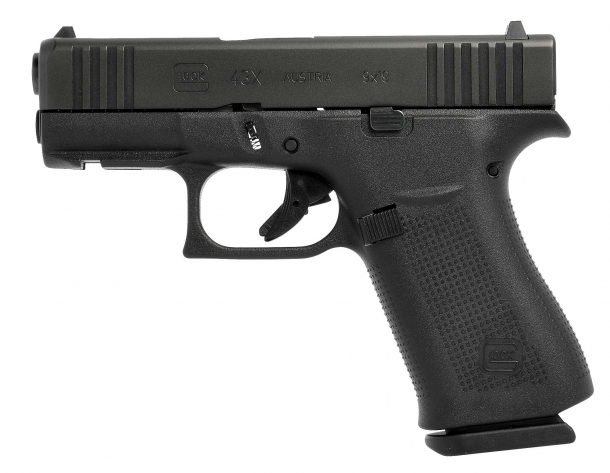 New Glock 43X and Glock 48 pistols, now with rails! Glock G43X Slimline Rail