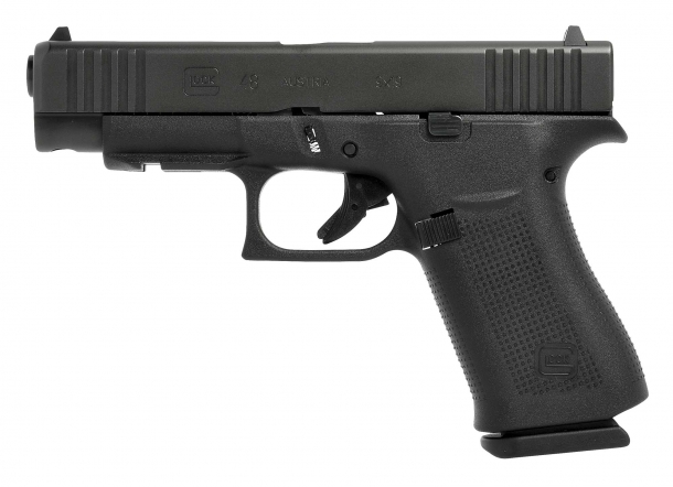 New Glock 43X and Glock 48 pistols, now with rails! Glock G48 Slimline Rail