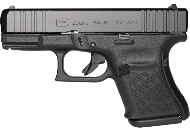 Glock announces new pistols for 2024 Glock 29 Gen.5 10mm Auto pistol – left side