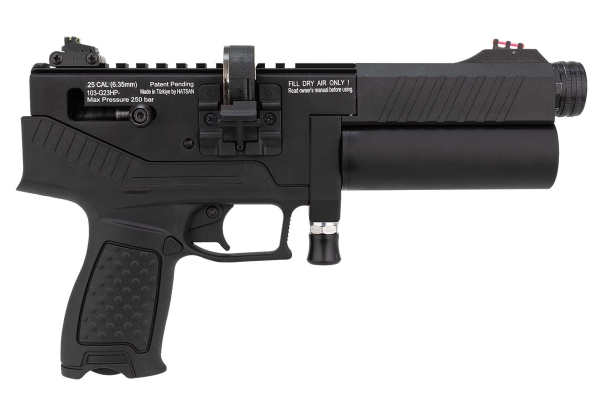Pistola ad aria compressa Hatsan Velox Pistola Hatsan Velox – lato destro
