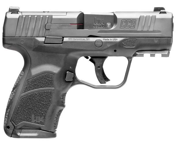 Heckler & Koch new CC9 concealed carry pistol HK-USA CC9 9mm Luger micro-compact pistol – right side