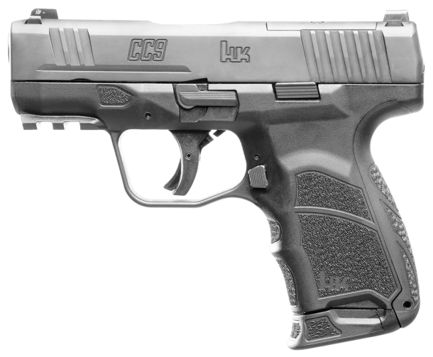 Heckler & Koch new CC9 concealed carry pistol HK-USA CC9 9mm Luger micro-compact pistol – left side