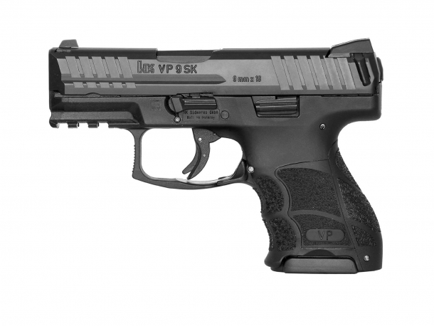 Heckler & Koch lancia la VP9SK La VP9SK è camerata per il calibro 9 mm Parabellum – una ritubatura in 9x21 IMI sarà necessaria per la vendita sul mercato italiano