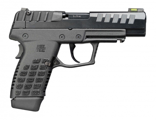 Kel-Tec P15: la pistola ultrasottile ad alta capacità Pistola semi-automatica Kel-Tec P15 calibro 9x19mm – lato destro