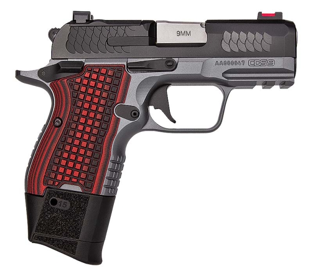 Kimber CDS9, a new micro-compact 1911 pistol Kimber CDS9 (OR)(RL) 9mm Luger pistol – right side