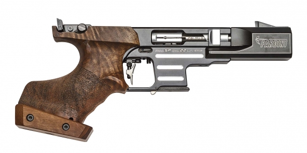 Pardini All in One: una pistola per tre discipline Pistola Pardini SP Rapid Fire calibro .22 Long Rifle