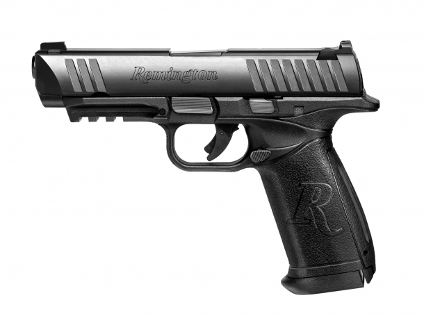 Remington RP9: the new polymer pistol from the "Big Green R" Left side of the Remington RP9 pistol