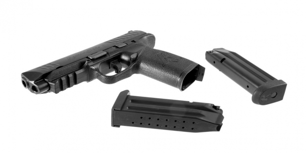 Remington RP9: the new polymer pistol from the "Big Green R" The RP9 is Remington's new polymer-frame, striker-fired pistol dedicated to sport shooting, personal and property protection, and service