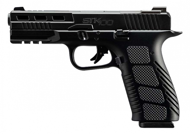 Rock Island Armory STK100 striker-fired pistol, new for 2021 Rock Island Armory STK100 9mm pistol – left side
