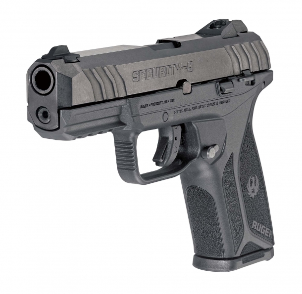 Ruger introduces the new Security-9 semi-automatic pistol The Ruger Security-9 is built around an alloy steel slide, a glass-reinforced Nylon frame and a hard-anodized aluminum chassis