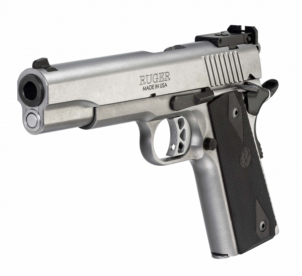Ruger introduces the 10mm SR1911 pistol Oversized ejection port and extended magazine release enhance competition performance
