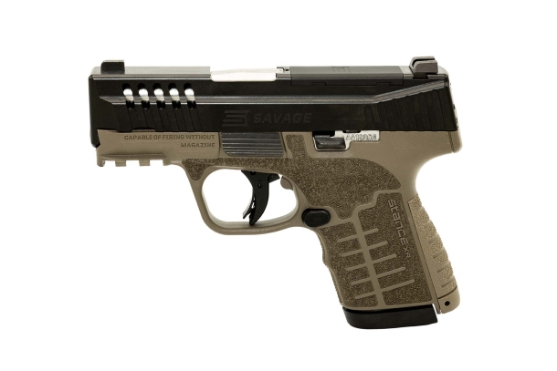 Savage Arms Stance XR, new and improved personal defense pistol Savage Arms Stance XR 9mm Luger semi-automatic pistol – left side