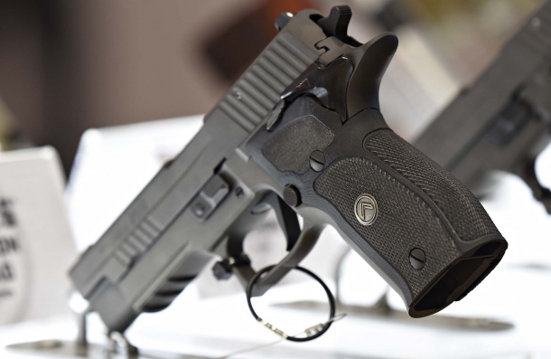 The SIG Sauer P226 Legion SAO pistol