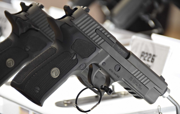 The SIG Sauer P226 Legion pistol