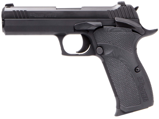SIG Sauer P210 Carry: nuova pistola da difesa dal sapore... classico Pistola SIG Sauer P210 Carry calibro 9mm Parabellum – lato sinistro
