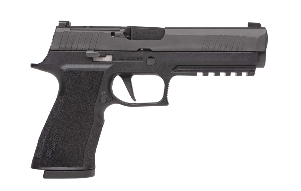 SIG Sauer's new P320-XTEN semi-automatic pistol in 10mm Auto SIG Sauer P320-XTEN 10mm Auto semi-automatic pistol – right side