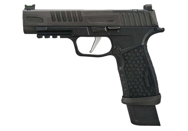 New SIG Sauer P365-FUSE semi-automatic pistol SIG Sauer P365-FUSE 9mm Luger semi-automatic pistol – left side
