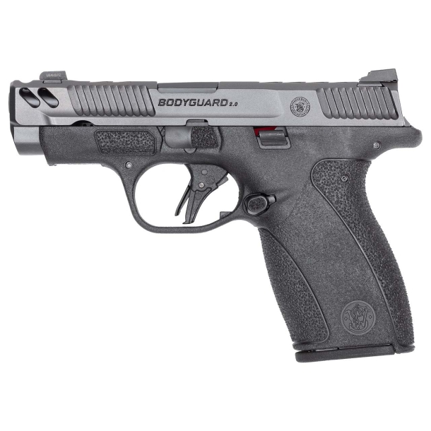 Smith & Wesson Bodyguard 2.0 Carry Comp, la nuova subcompatta con compensatore Pistola semi-automatica Smith & Wesson Bodyguard 2.0 Carry Comp calibro .380 Acp – lato sinistro