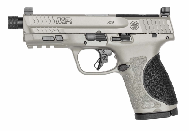 Smith & Wesson M&P 9 M2.0 Compact Optics-Ready Spec Series: la nuova pistola tattica in kit completo Pistola semi-automatica Smith & Wesson M&P M2.0 Compact Optics Ready Spec Series – lato sinistro