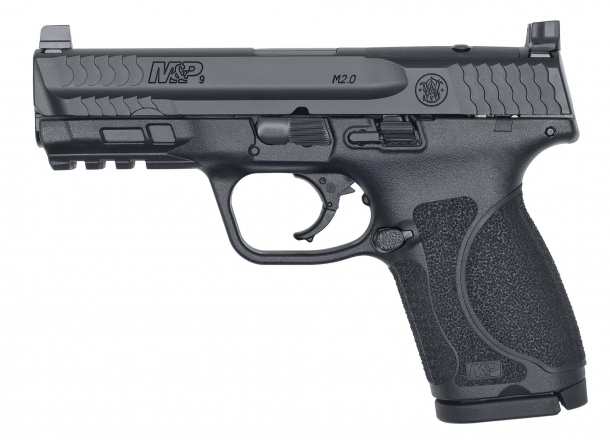 Smith & Wesson introduces the M&P9 M2.0 Compact Optics Ready pistol Smith & Wesson M&P 9 M2.0 Compact 4" OR pistol, left side
