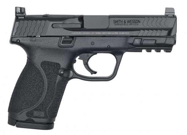 Smith & Wesson introduces the M&P9 M2.0 Compact Optics Ready pistol Smith & Wesson M&P 9 M2.0 Compact 4" OR pistol, right side
