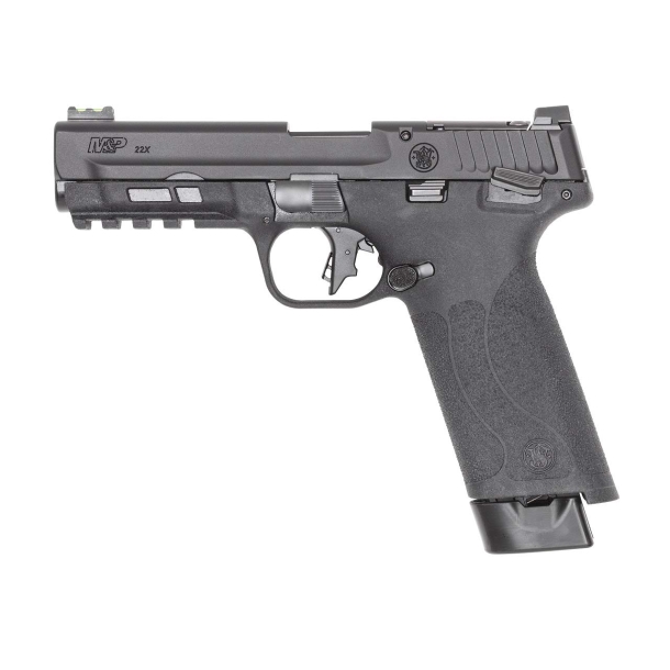 Pistola semi-automatica Smith & Wesson M&P 22X calibro .22 Long Rifle – lato sinistro