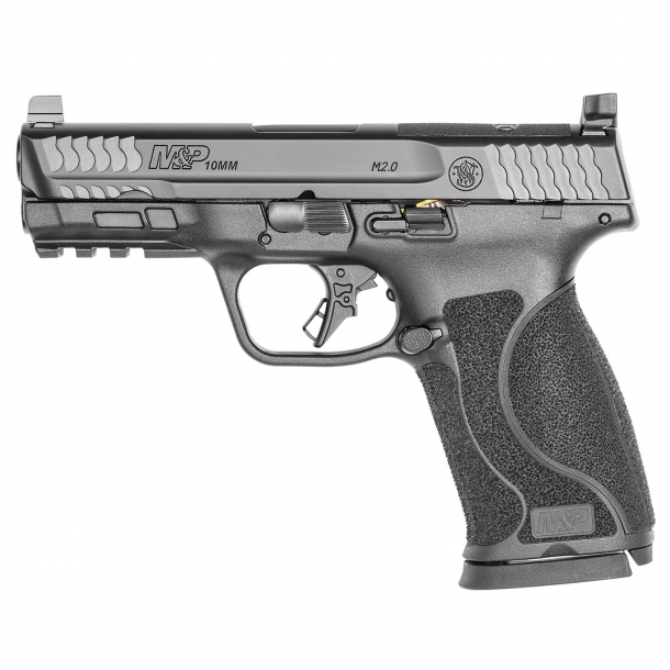 Smith & Wesson introduces the M&P M2.0 10mm Auto pistol series Smith & Wesson M&P M2.0 10mm Auto pistol – 4" barrel variant w/o manual safety