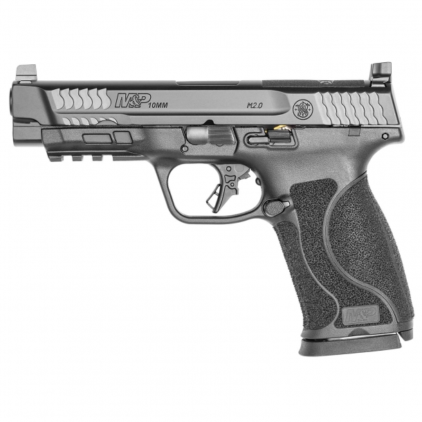 Smith & Wesson introduces the M&P M2.0 10mm Auto pistol series Smith & Wesson M&P M2.0 10mm Auto pistol – 4.6" barrel variant w/o manual safety