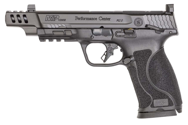 Smith & Wesson new Performance Center M&P 10mm M2.0 pistol Smith & Wesson Performance Center M&P 10mm M2.0 pistol – left side