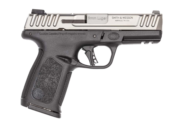 Smith & Wesson new SD9 2.0 pistol Smith & Wesson SD9 2.0 9mm Luger semi-automatic pistol – right side