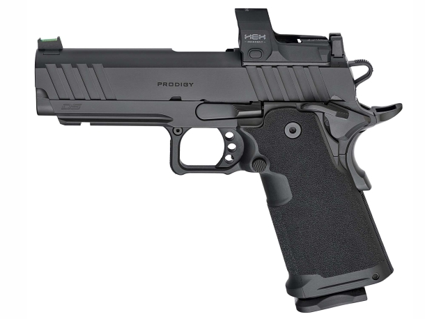 Springfield Armory 1911 DS Prodigy: la nuova bifilare entry-level Pistola Springfield Armory Prodigy calibro 9x19mm Parabellum, versione con canna da 4.25" – lato sinistro