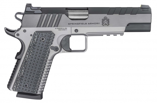 Springfield Armory Emissary 1911 .45 ACP pistol – Right side