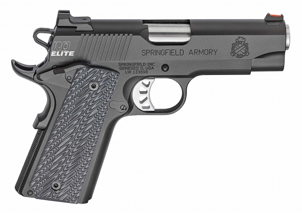 Springfield Armory introduces the Range Officer Elite pistols The right side of the new Springfield Armory RO Elite Champion pistol