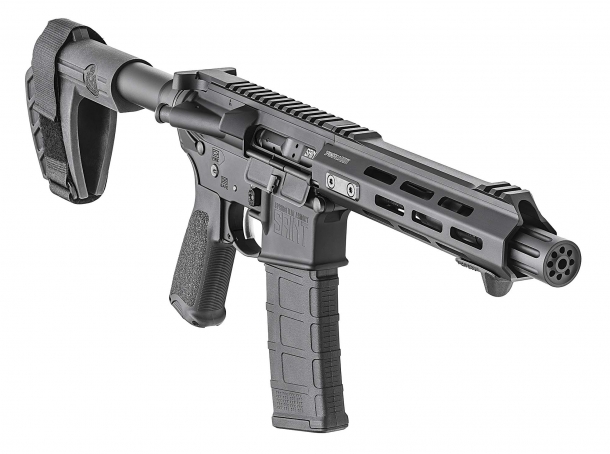 Springfield Armory SAINT AR-15 pistol The Springfield Armory SAINT AR-15 Pistol features an SBX-K armbrace