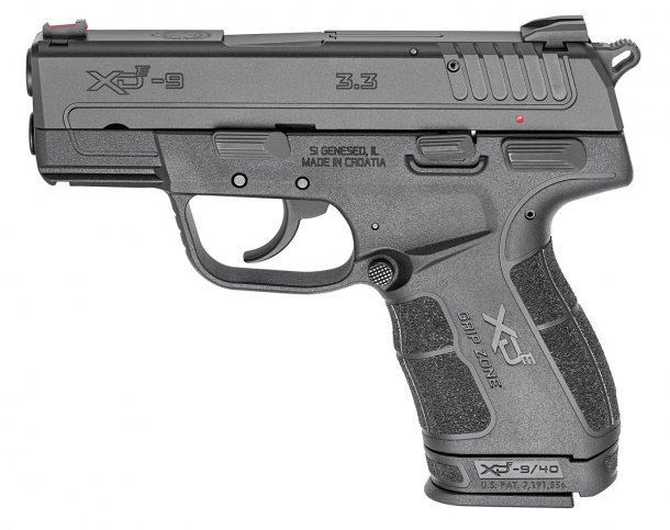 Springfield Armory XD-E: il ritorno del... cane! Lato sinistro della Springfield XD-E
