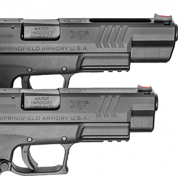 Le pistole Springfield Armory XD(M) ora anche in calibro 10mm Auto Le nuove Springfield XD(M) calibro 10mm Auto saranno disponibili in due diverse lunghezze di canna