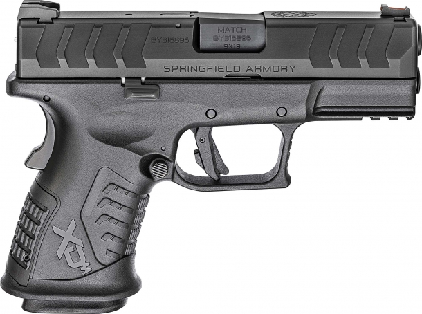 Springfield Armory XD-M Elite 3.8" Compact 9mm concealed carry handgun Springfield Armory XD-M Elite 3.8 Compact 9mm semi-automatic pistol – right side